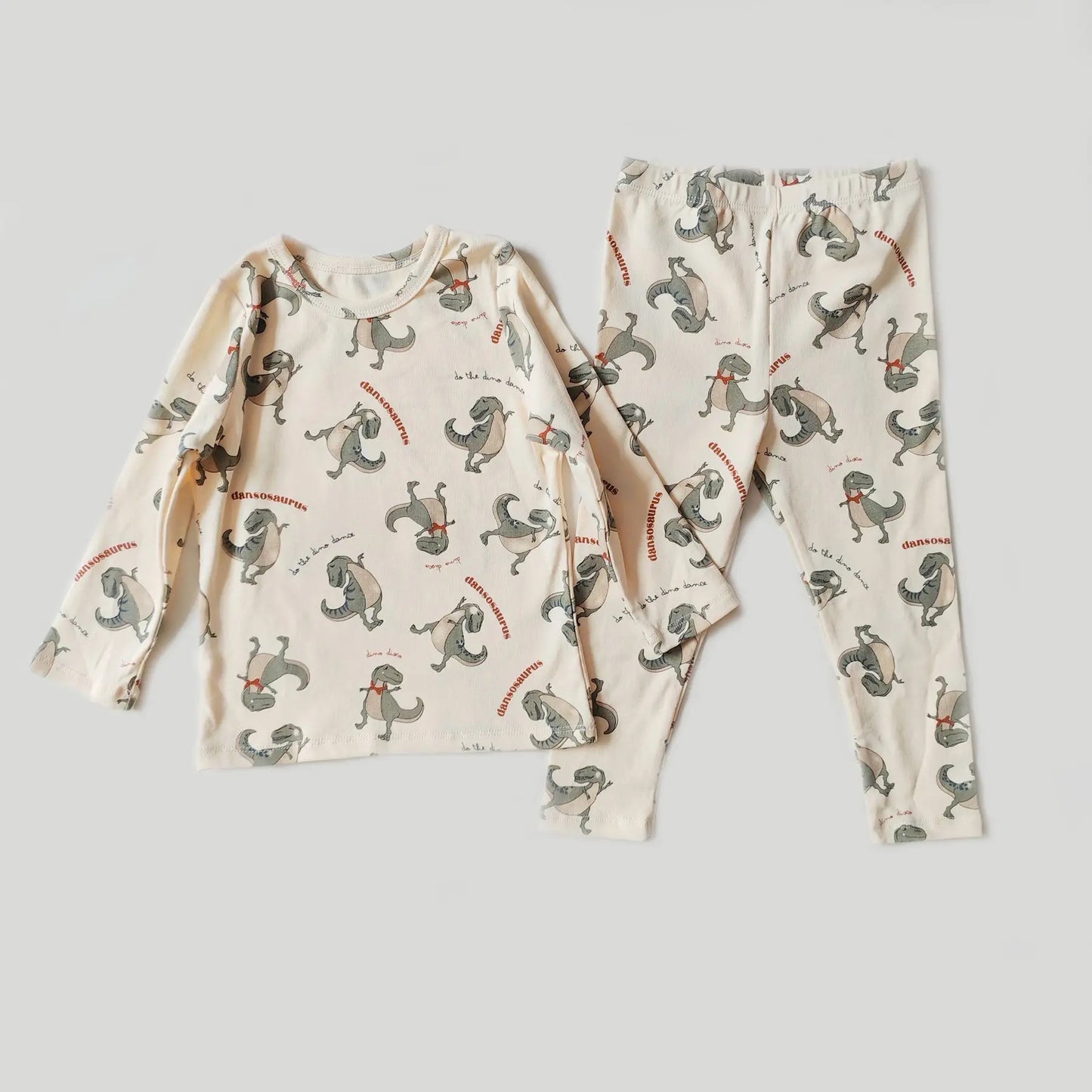 SLEEPY - DINOSAUR PRINT 2 PIECE SET