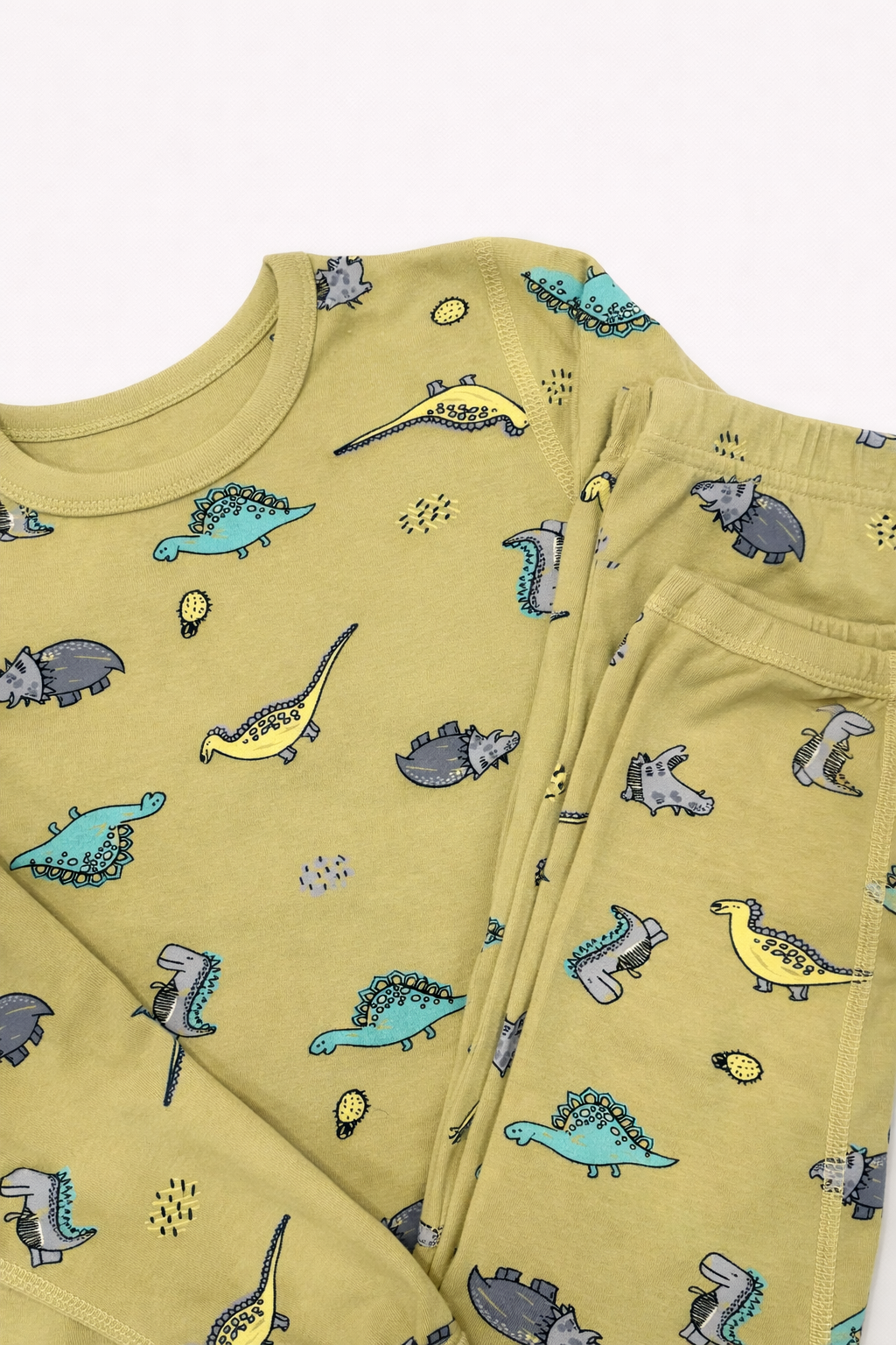 GREEN DINO - Pajama Set