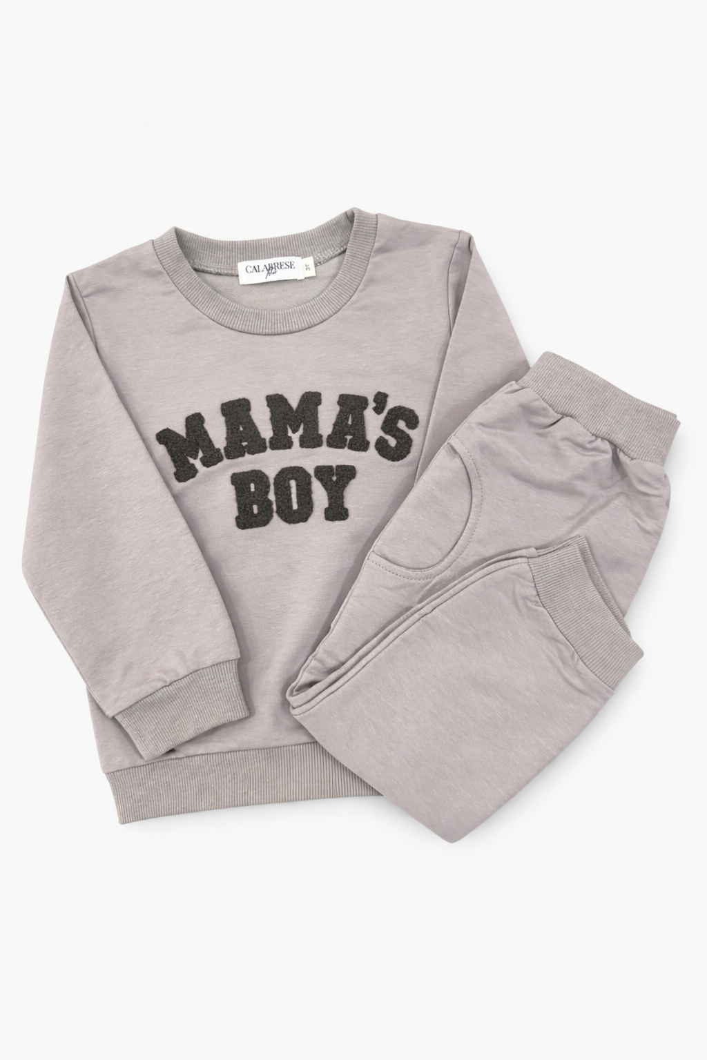 MAMAS BOY - Grey Set