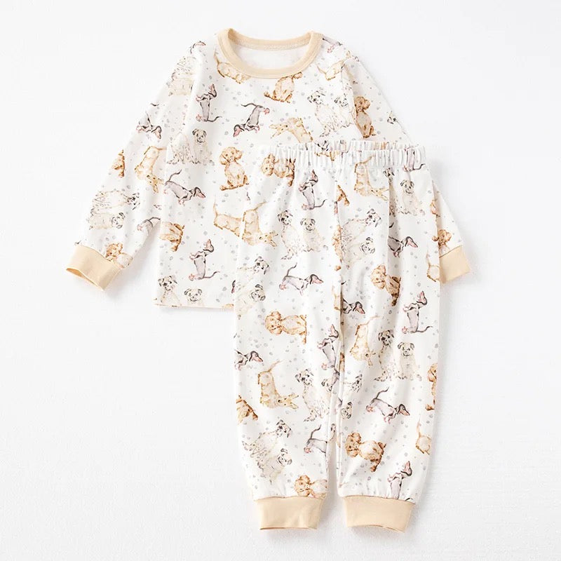 COZY - DOGGY PRINT 2 PIECE SET