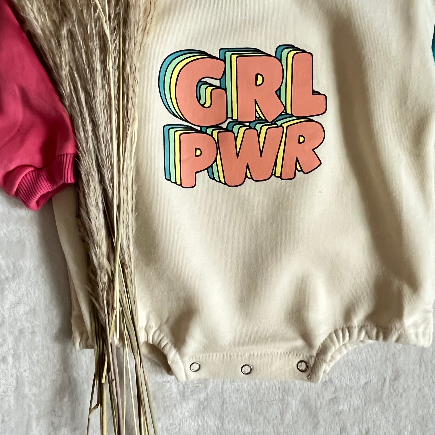 GRL PWR - BABY ROMPER